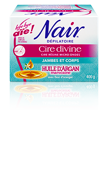 Nair™ Cire Divine Argan Oil with Pain Reducer