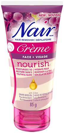 Nair™ nourish™ Crème for Face with Grape Seed Oil