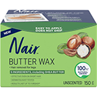 Nair Butter Wax for Legs Unscented formula with Just 5 Ingredients