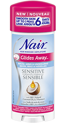 Nair™ Hair Remover Glides Away with Coconut Oil