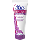 Crème Nair pour forte pilosité avec huile de pépins de raisin hydratante et mauve adoucissante