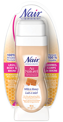 Nair™ Au naturel Milk & Honey Roll-on Sugar Wax